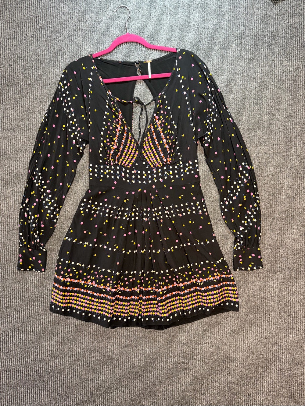 Free People “Coryn” long sleeve mini dress - think Ella Langley!